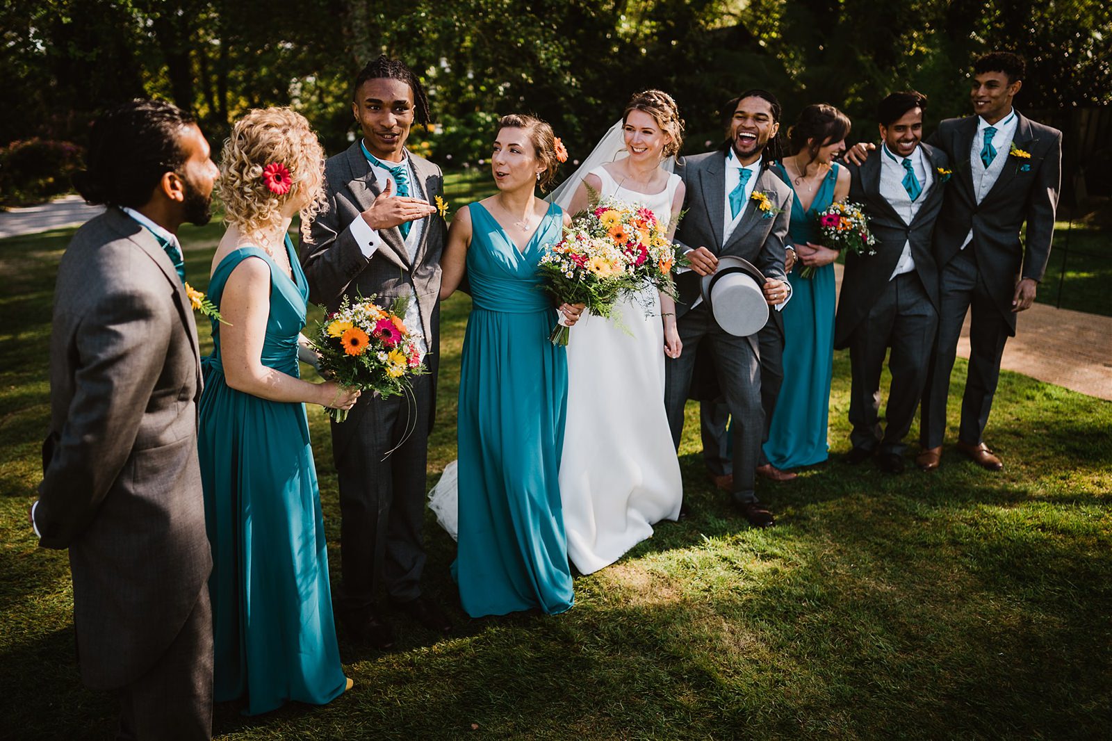 garden wedding cornwall